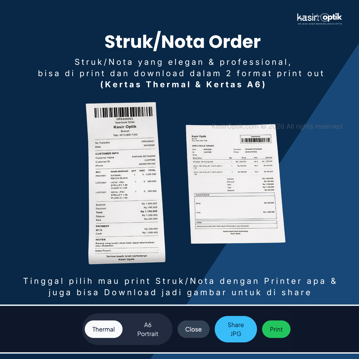 Preview fitur KasirOptik 5
